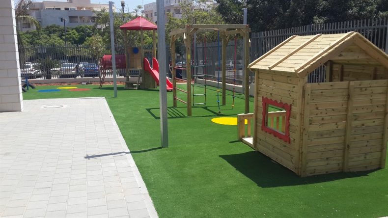 משטחי בטיחות לגני ילדים בכל הארץ